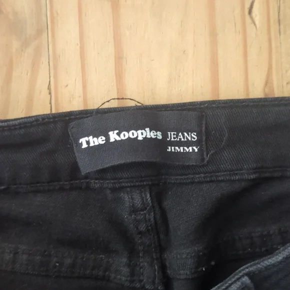 The Kooples Jimmy Slim Destroy Jeans size 26 - Picture 8 of 12